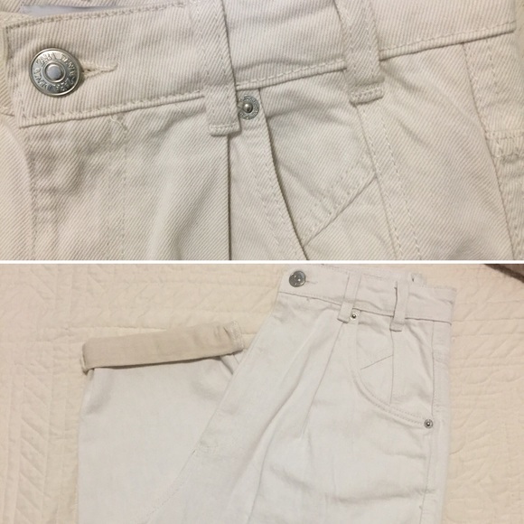 Zara Slouchy Jeans (White&Black) - Picture 6 of 10